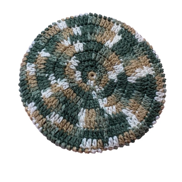 NEW Handmade Hand-knit Warm Wool Hats Women Multicolor Colors Lot of 3 - Picture 4 of 9